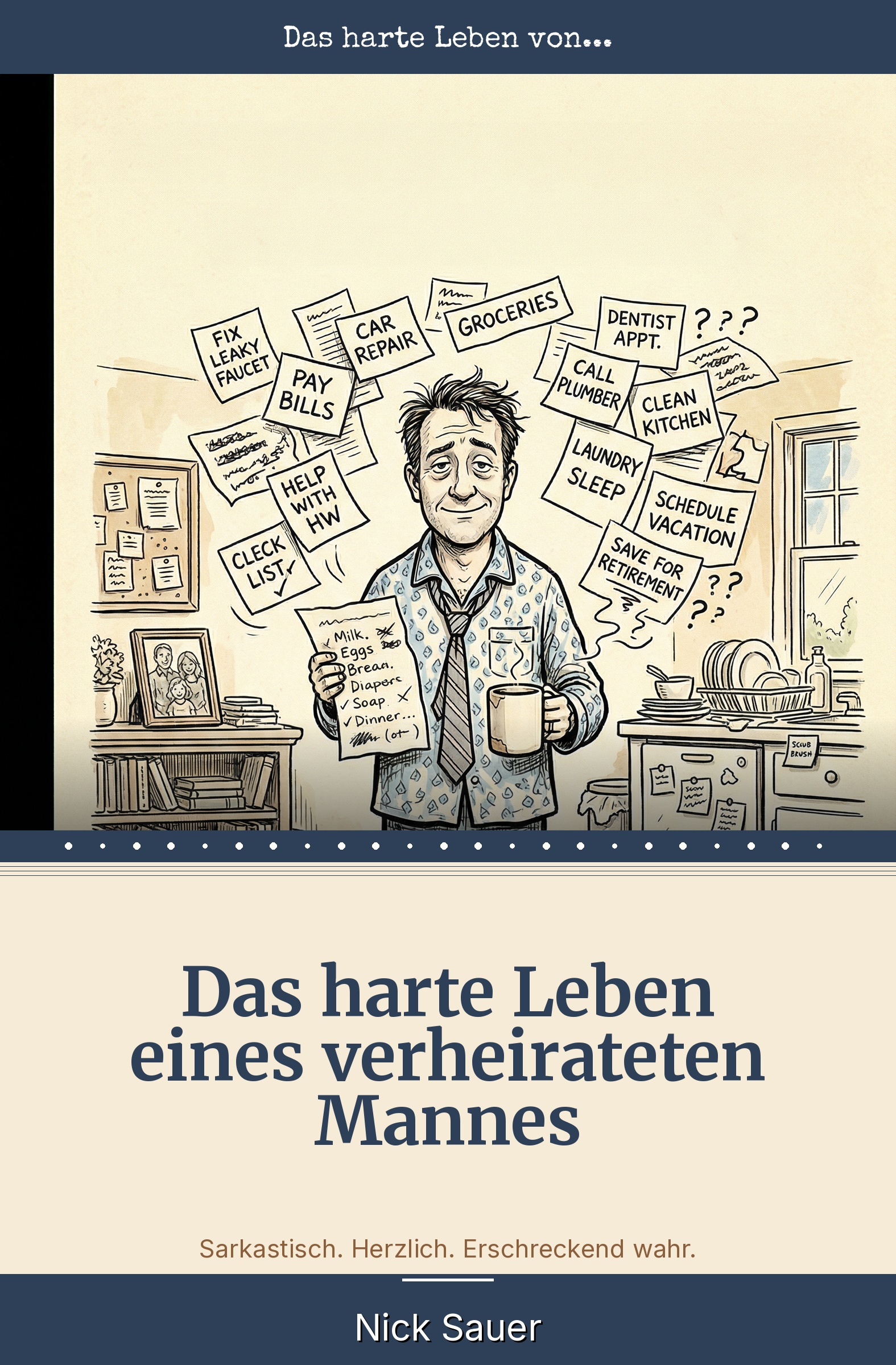 Buchcover: Das harte Leben eines verheirateten Mannes