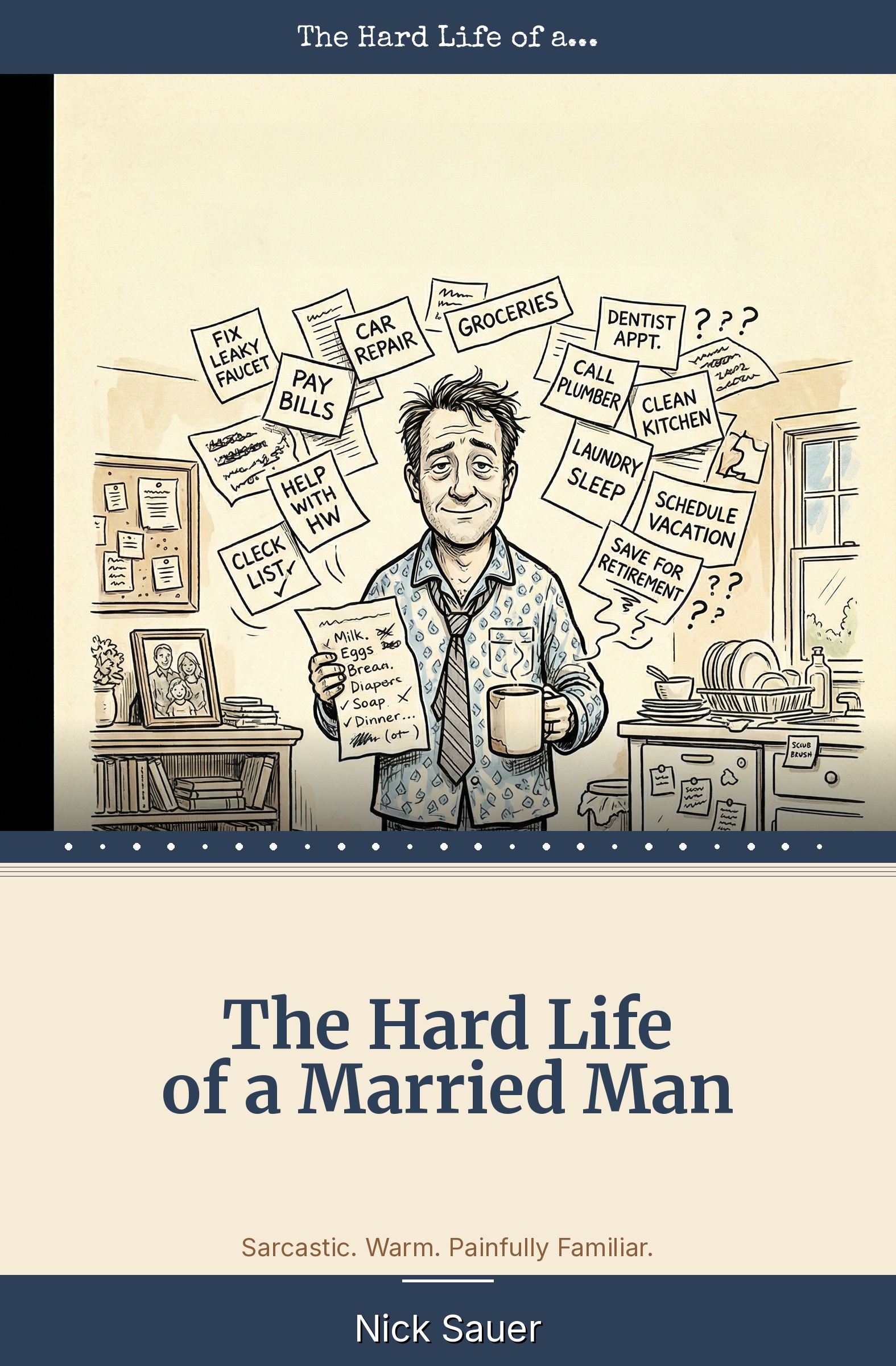 Book cover: The Hard Life of a Married Man