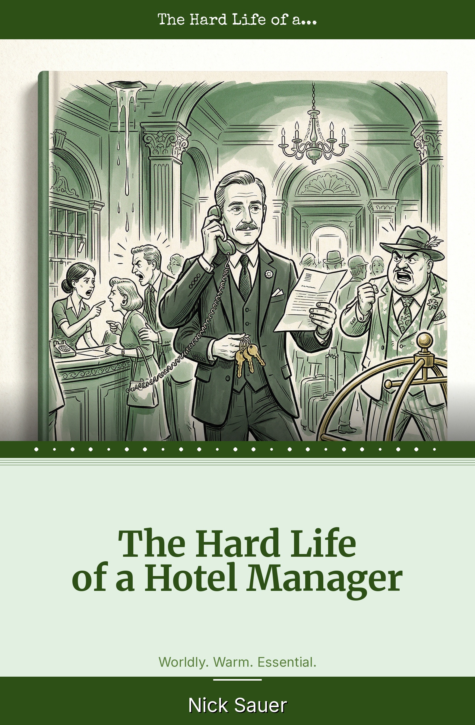 Book cover: The Hard Life of a Hotel Manager