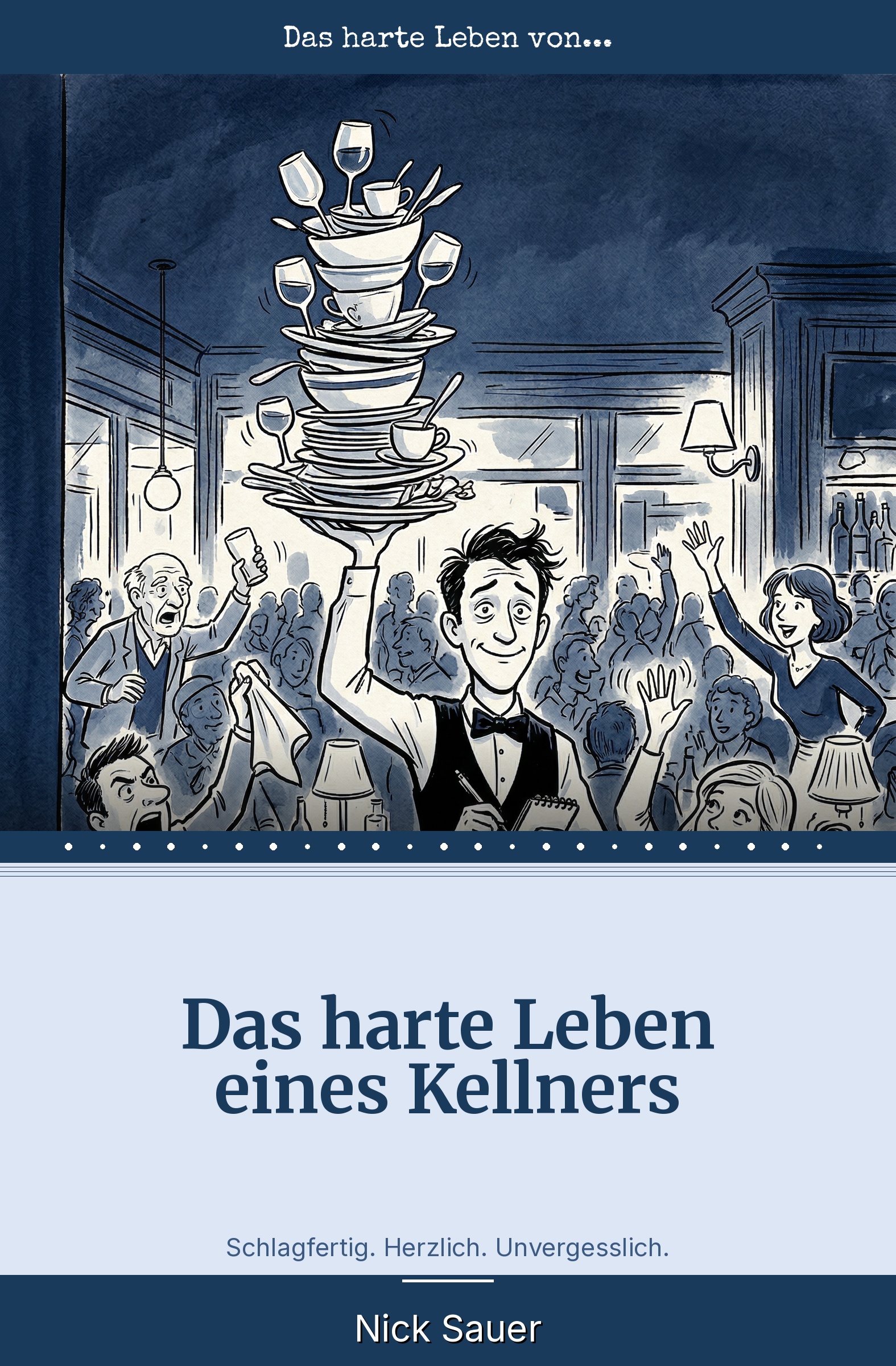 Buchcover: Das harte Leben eines Kellners