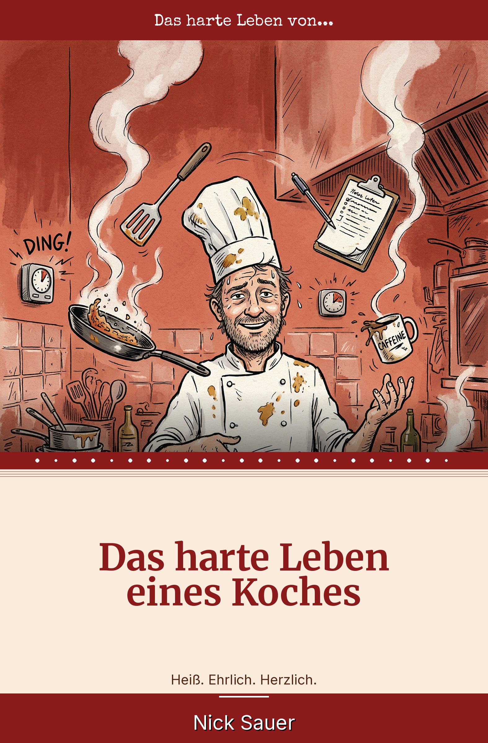 Buchcover: Das harte Leben eines Koches